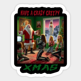 Metal Xmas Sticker